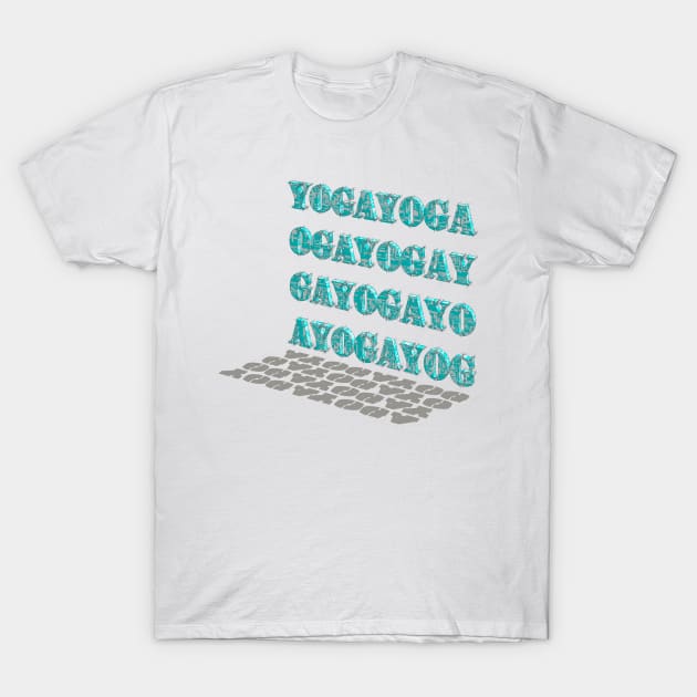 Yoga sudoku T-Shirt by M[ ]